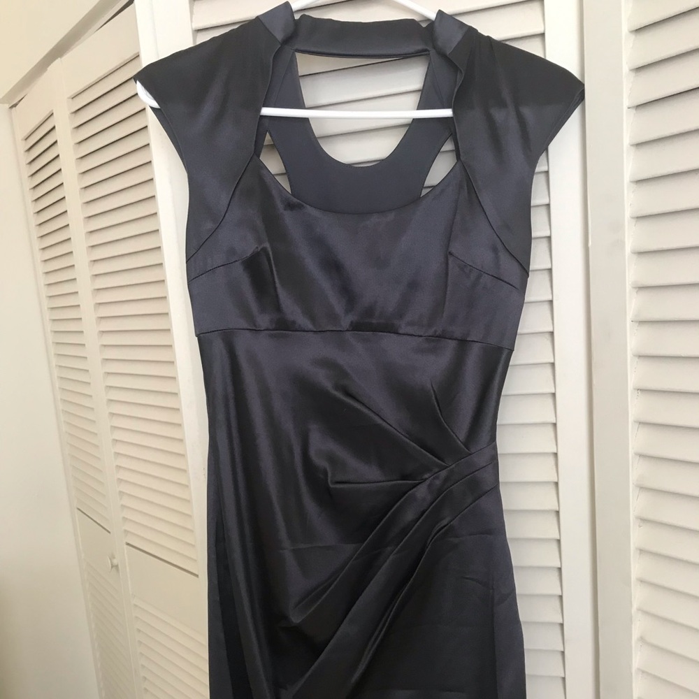 Grey/silver cocktail dress